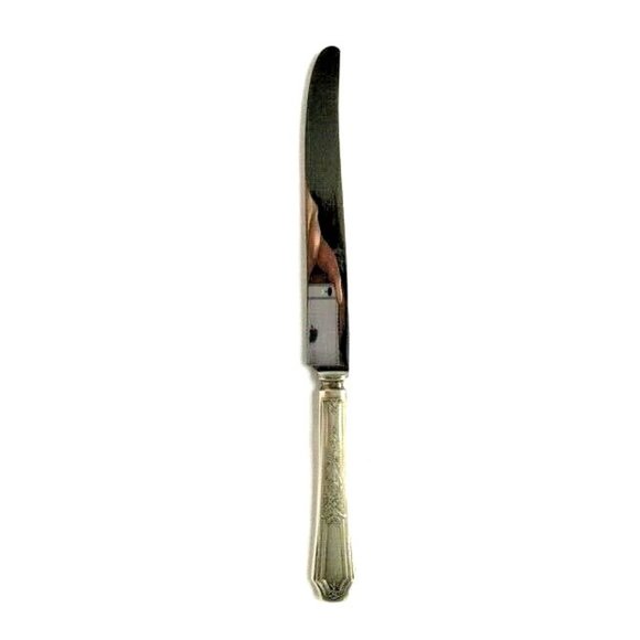 1847 ROGERS BROS INTL SILVERPLATE FRENCH DINNER KNIFE 1924 ANCESTRAL PATTERN 9" - Picture 1 of 8